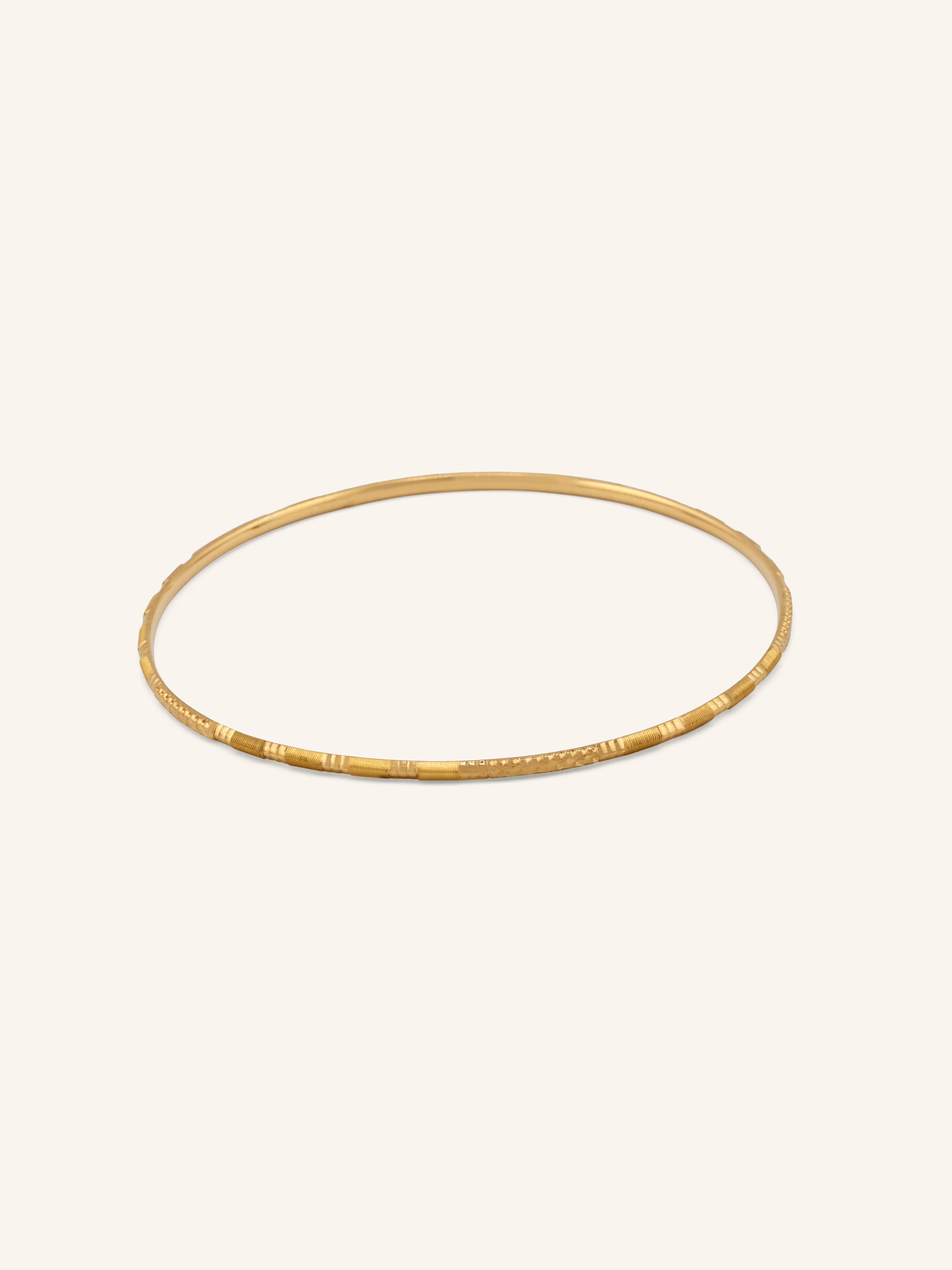22ct Gold 4 Piece Bangle