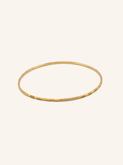 22ct Gold 4 Piece Bangle