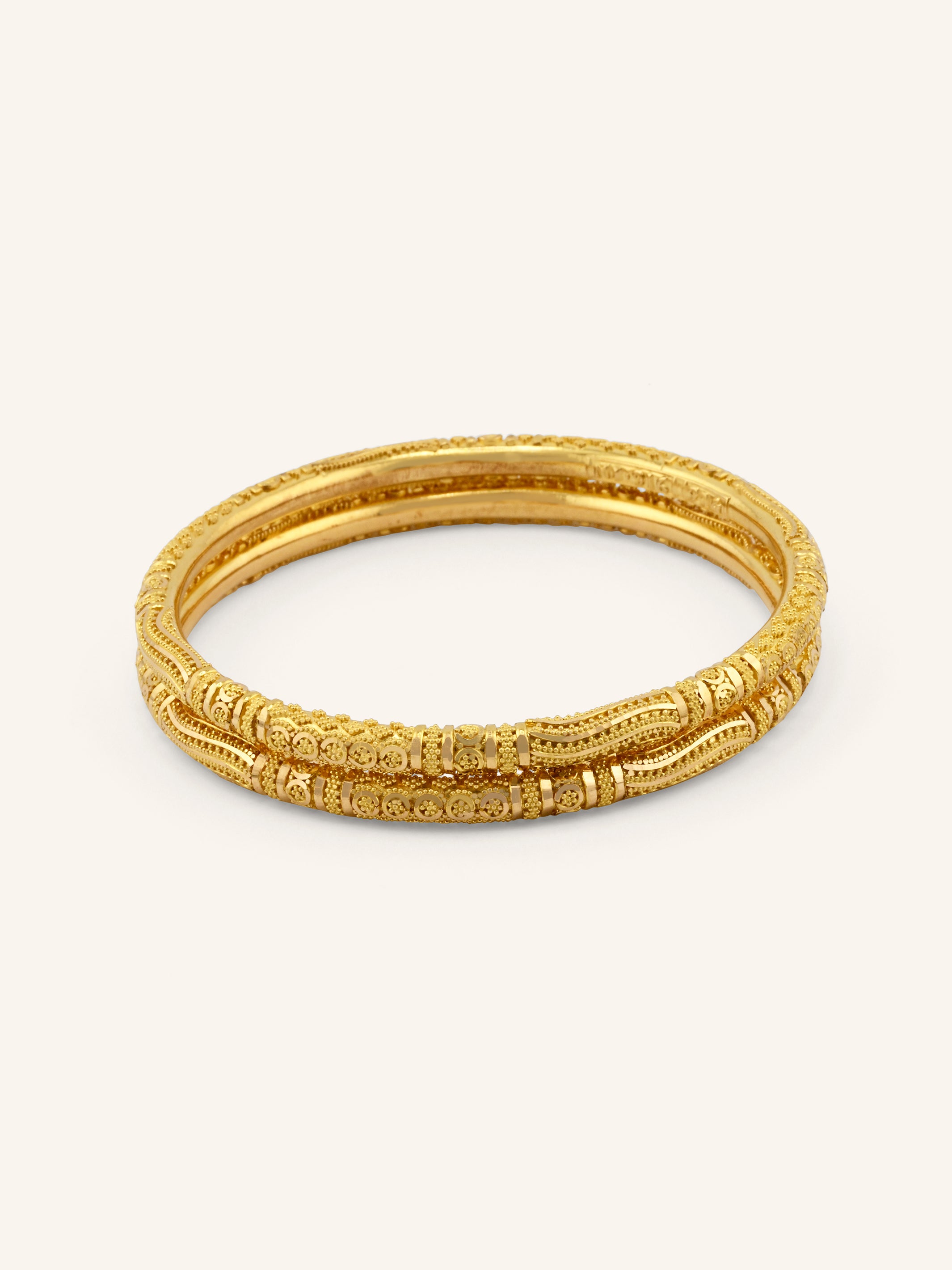 22ct Gold 6 Piece Bangle