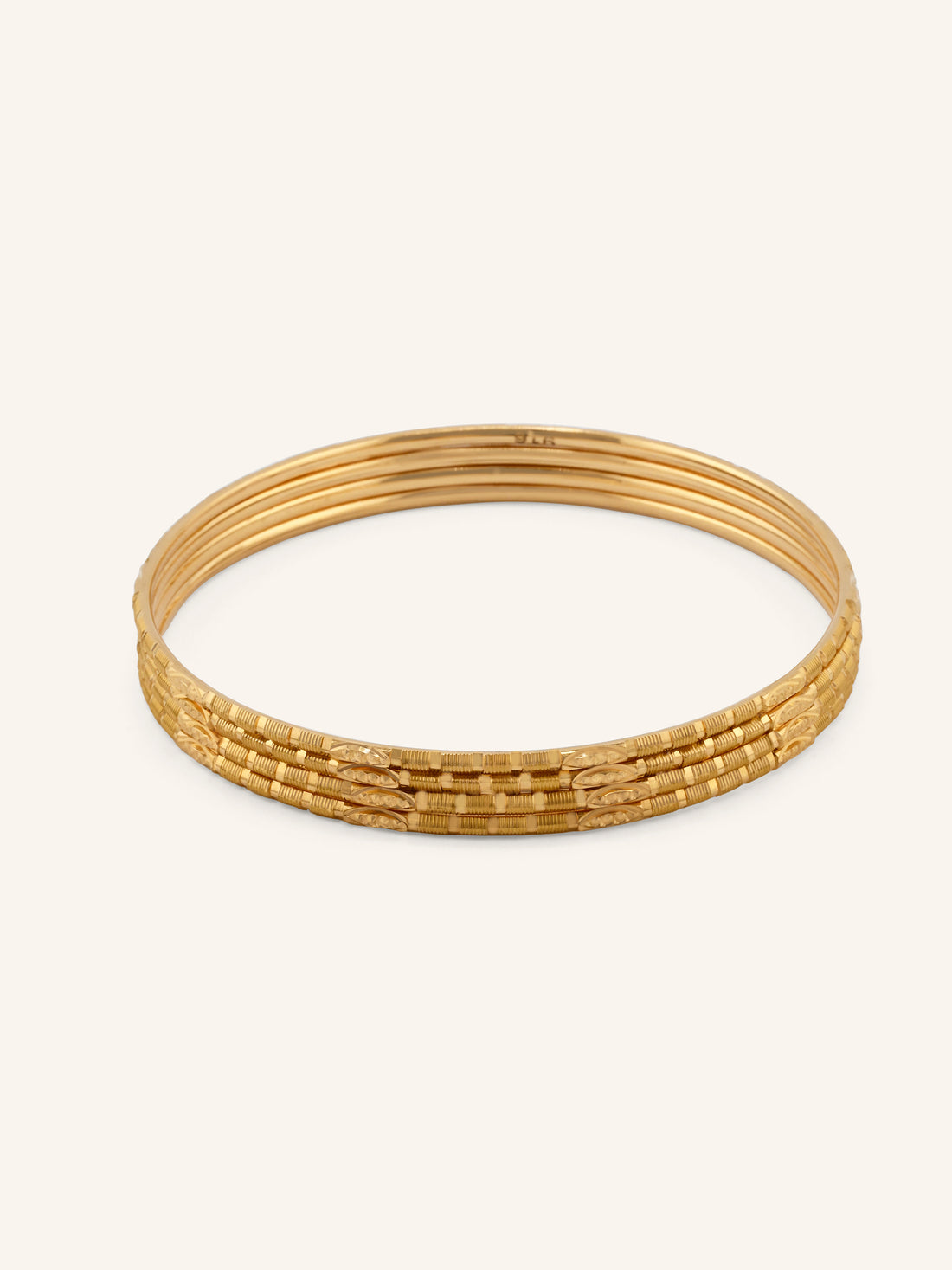 22ct Gold 4 Piece Bangle