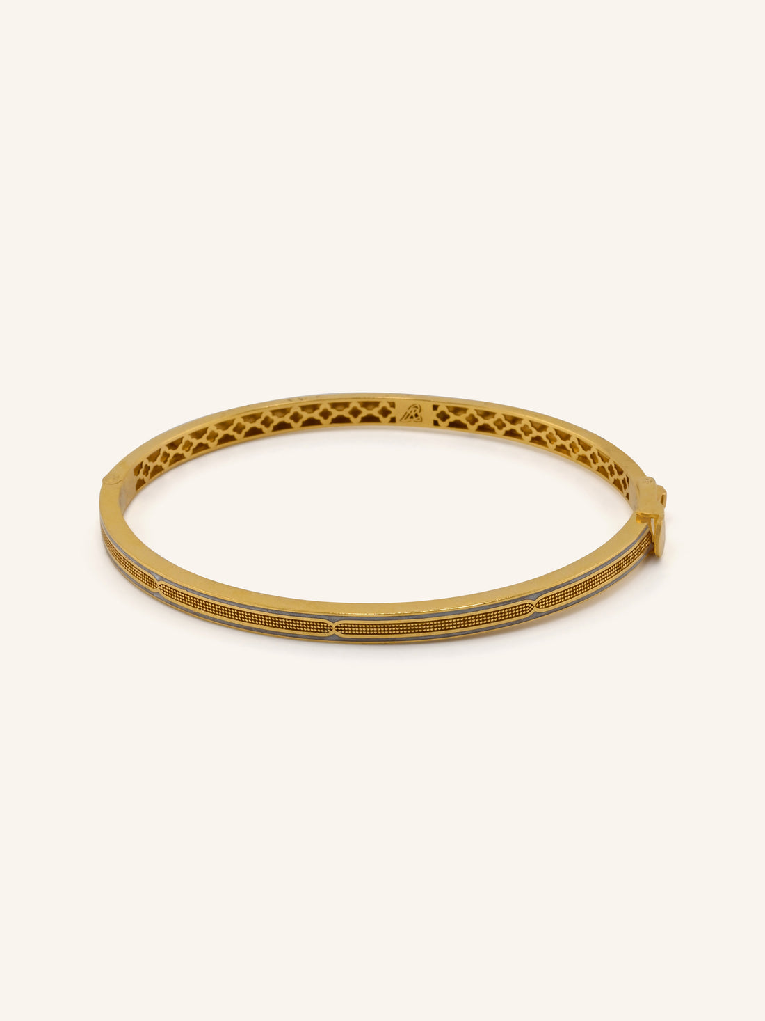 22ct Gold Two Tone Bangle