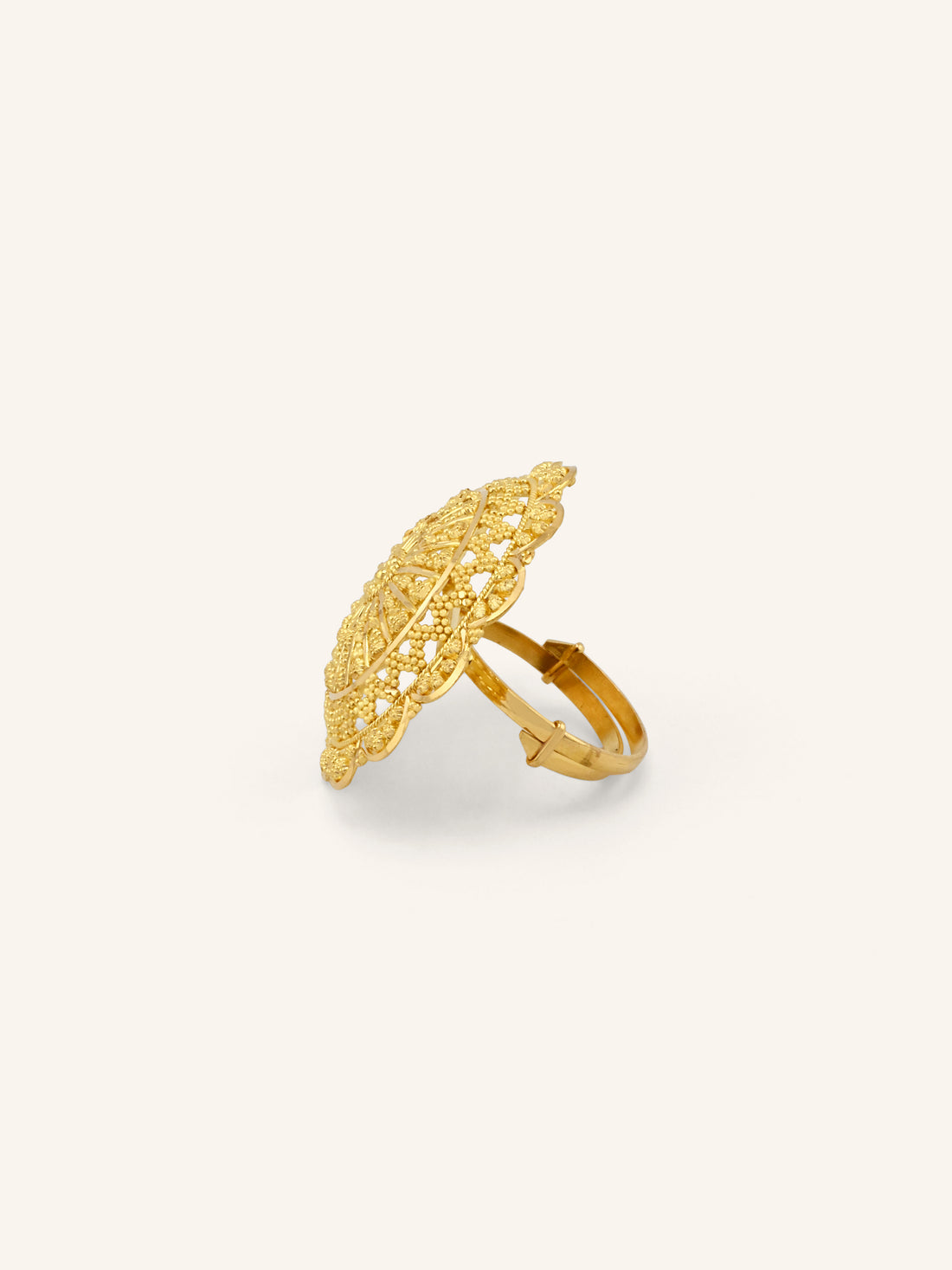 22ct Gold Adjustable Cocktail Ring