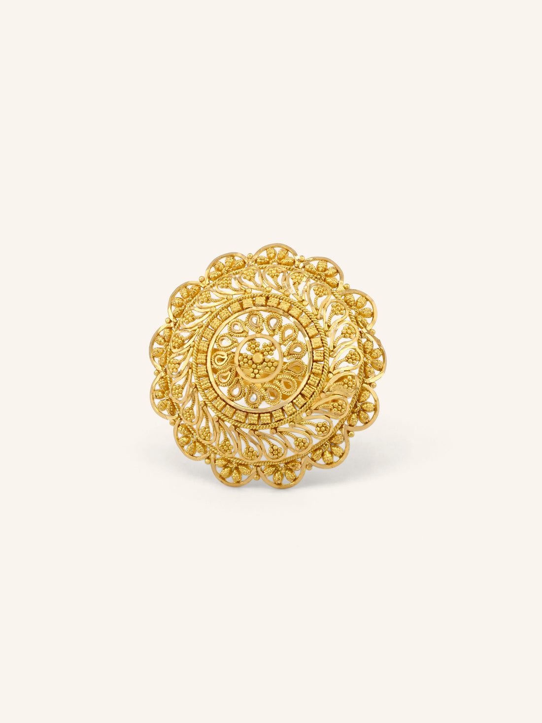 22ct Gold Adjustable Ring