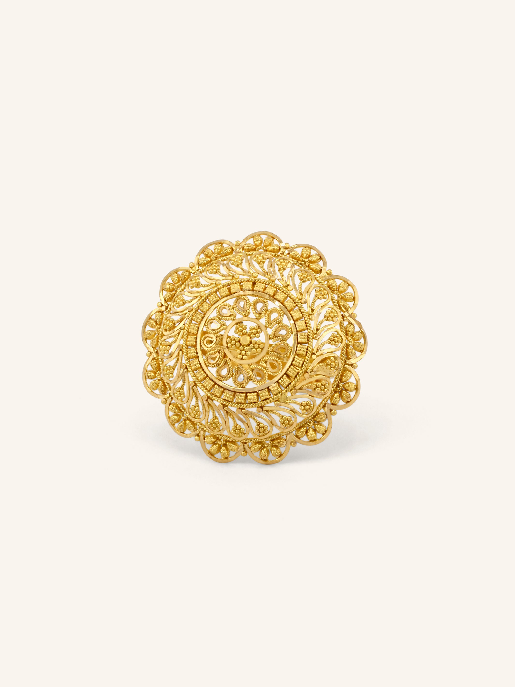 22ct Gold Adjustable Ring