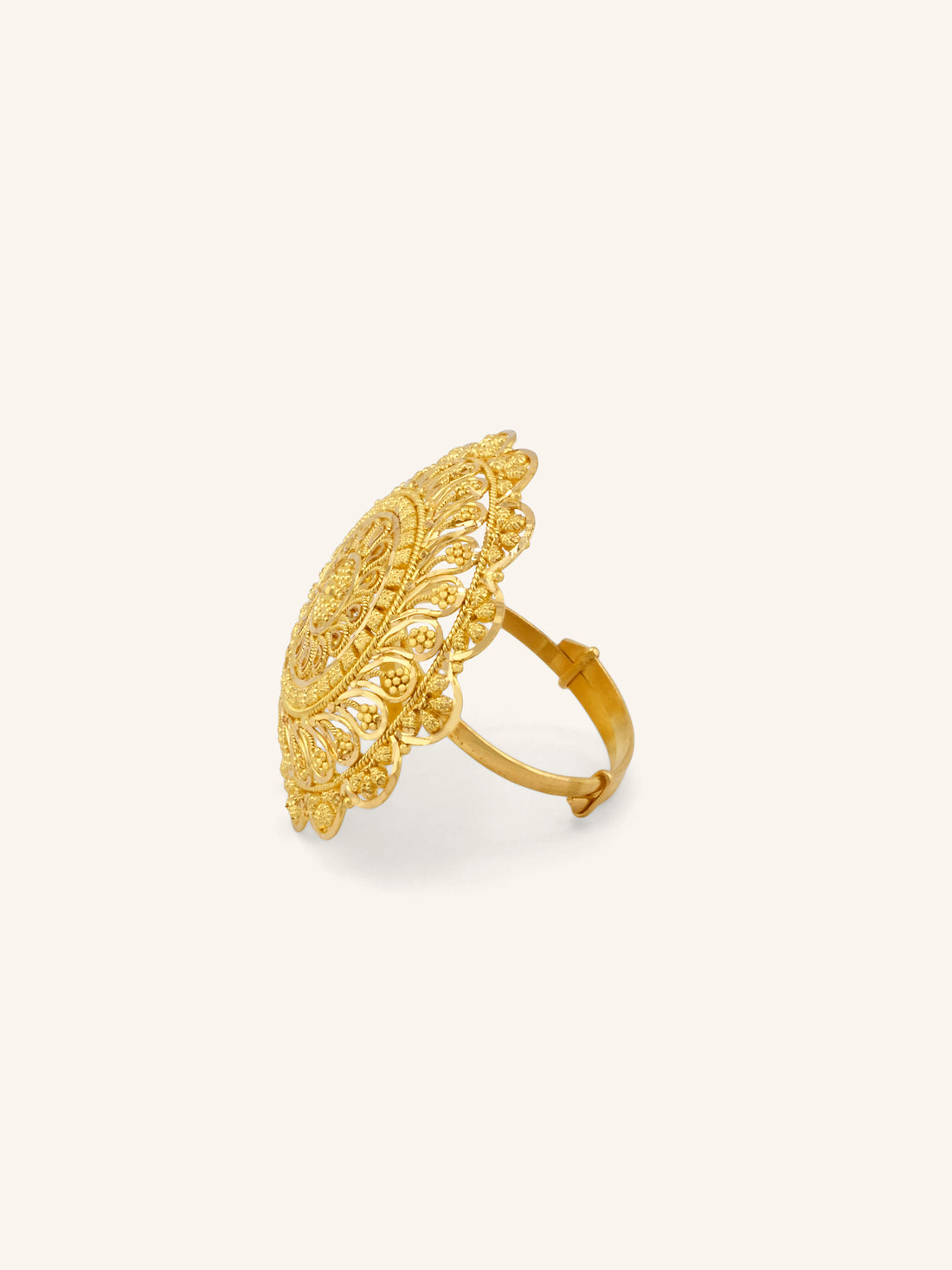 22ct Gold Adjustable Ring