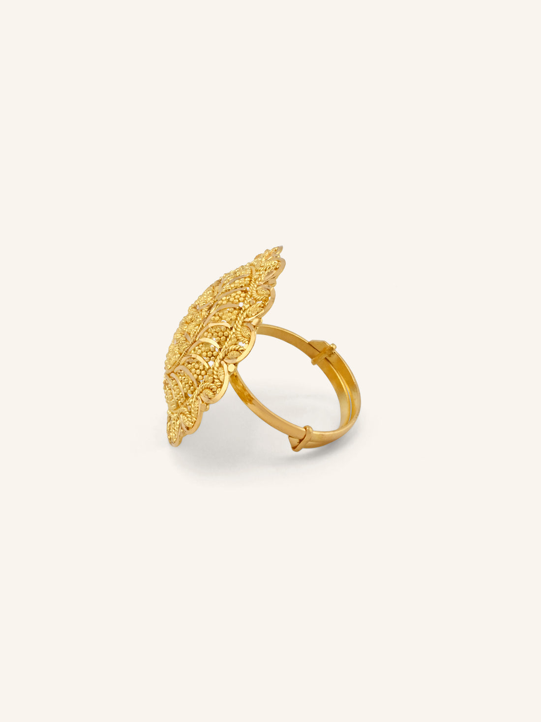 22ct Gold Adjustable Cocktail Ring