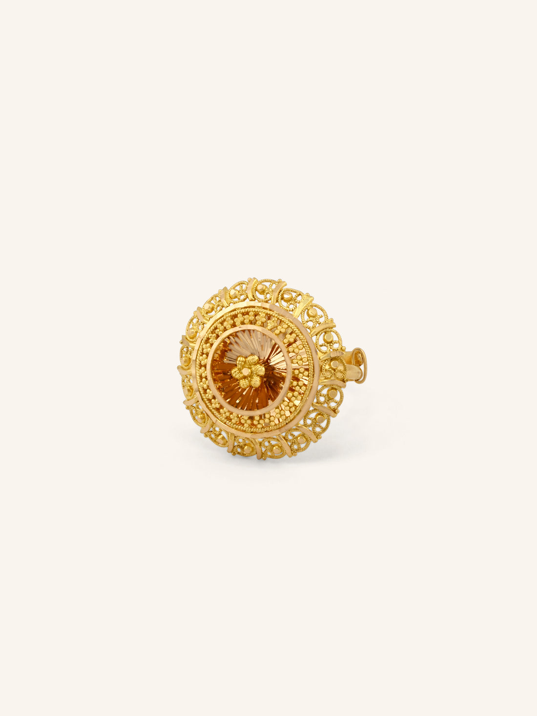 22ct Gold Adjustable Cocktail Ring