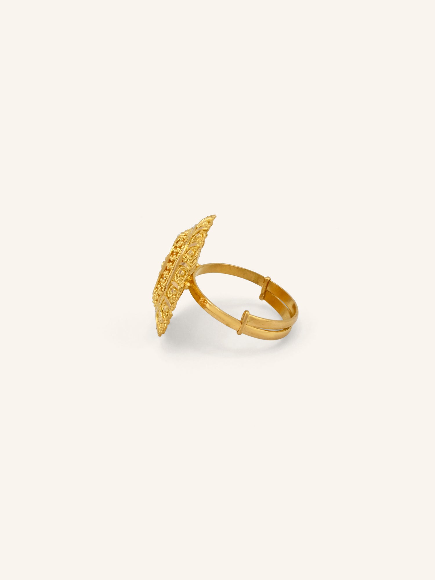 22ct Gold Adjustable Cocktail Ring