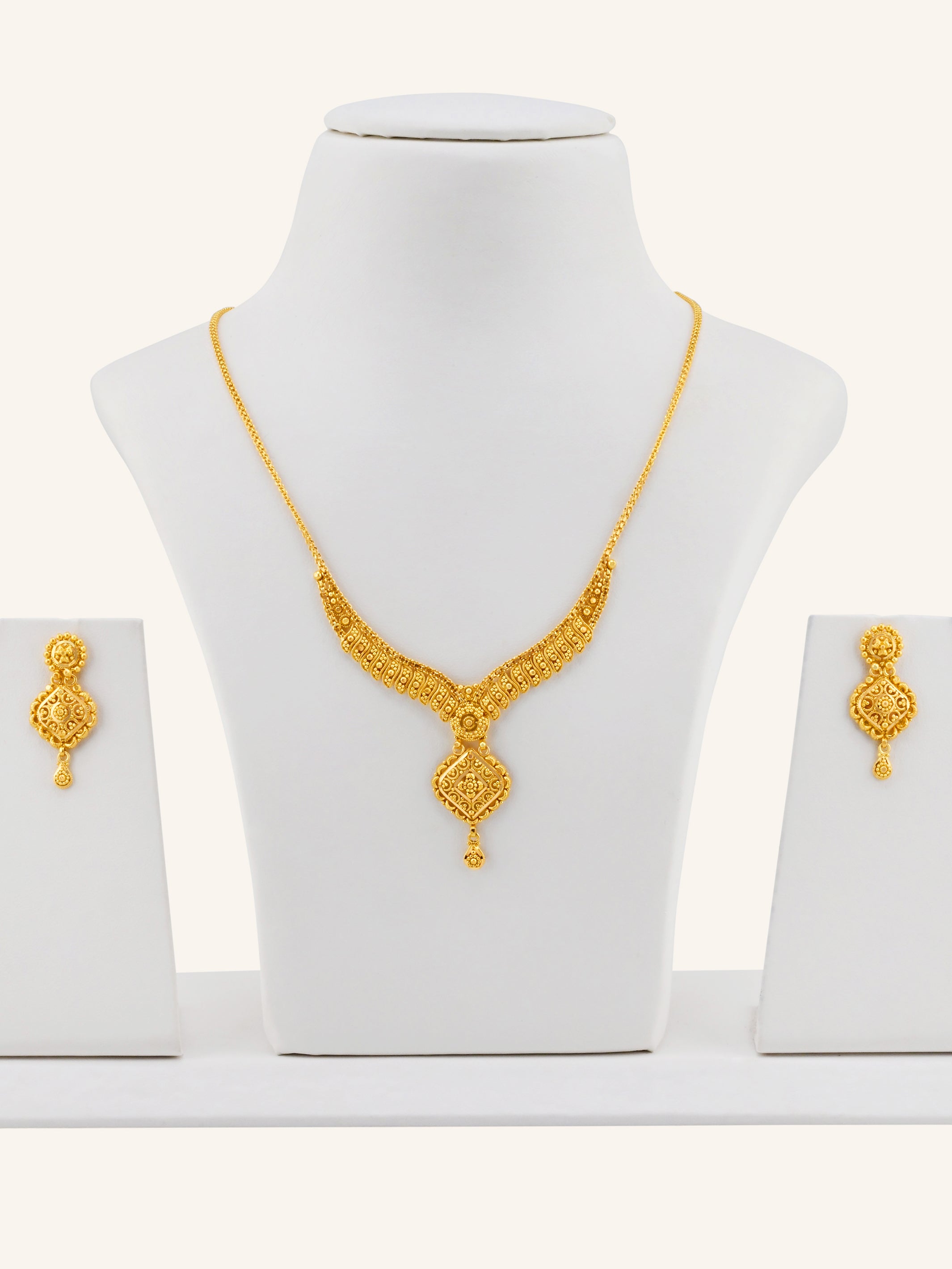 22ct Gold Necklace Set