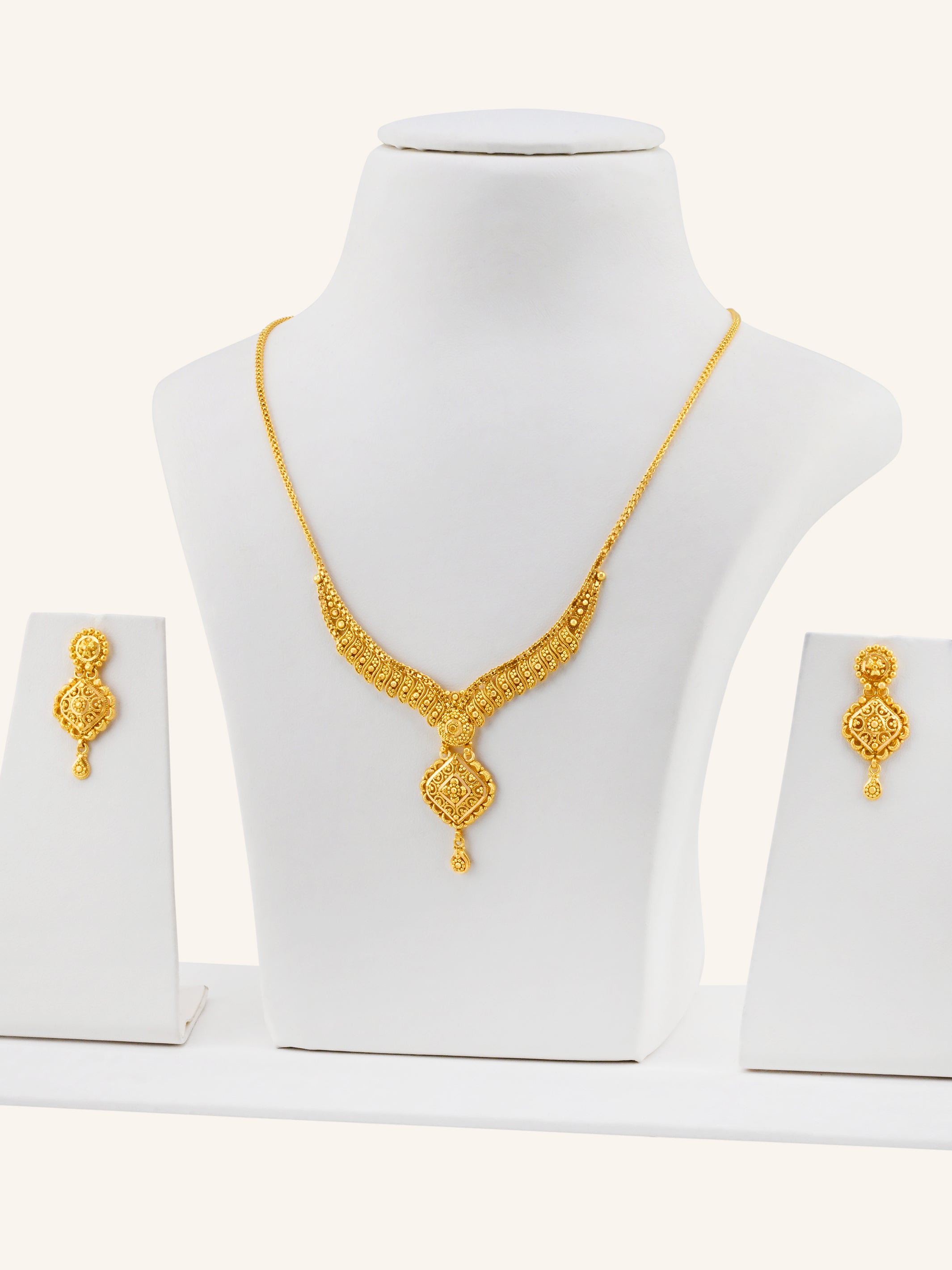 22ct Gold Necklace Set