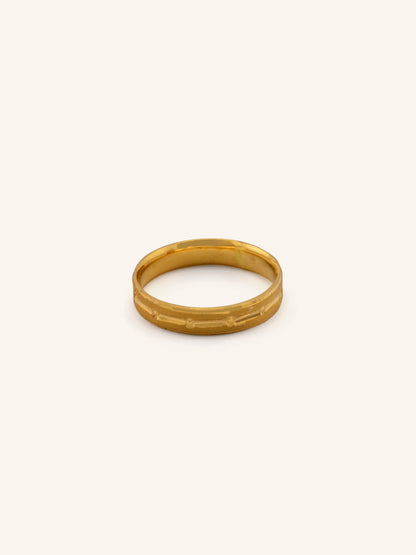 22ct Gold Band Ring