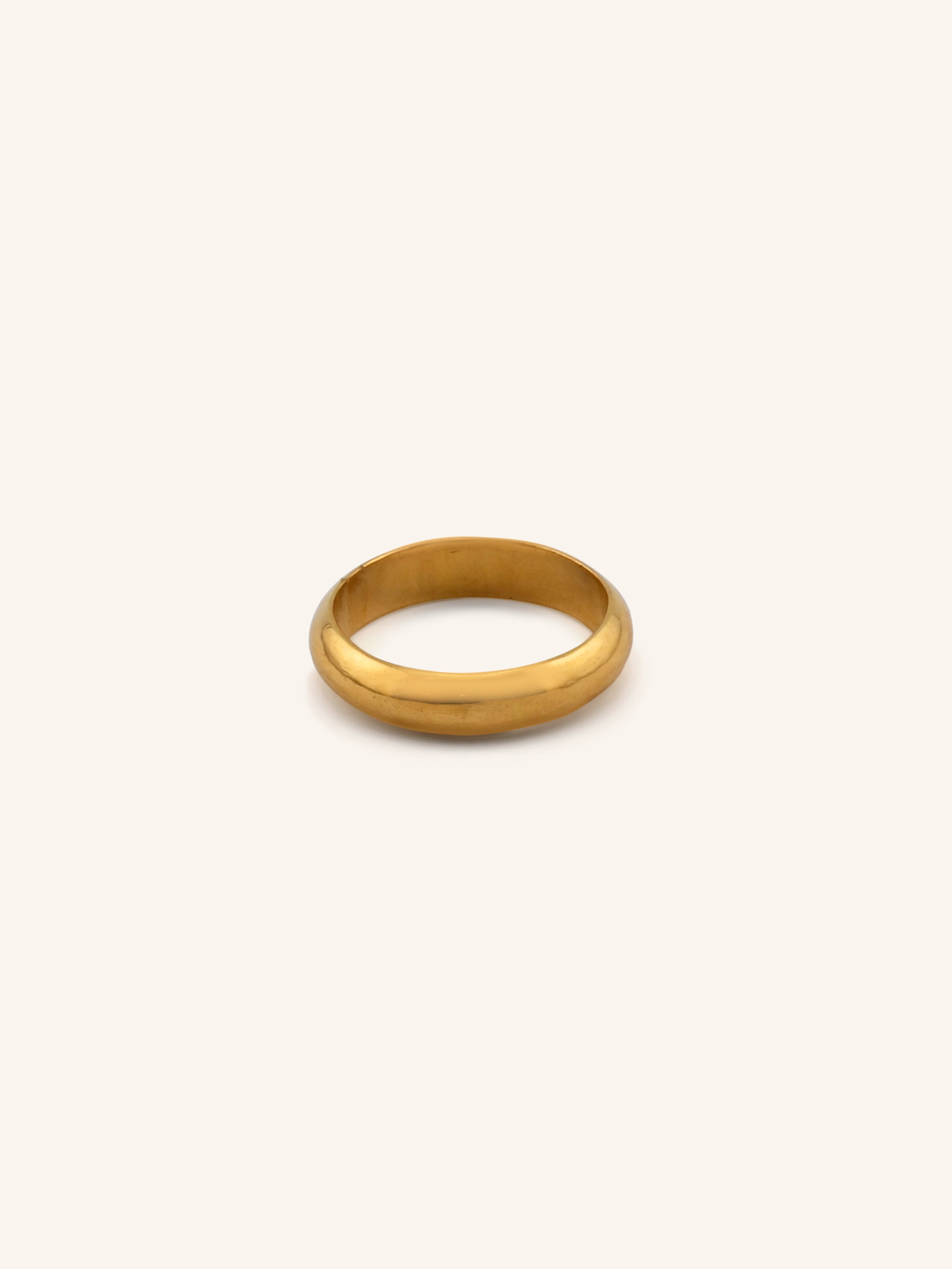 22ct Gold Plain Band Ring