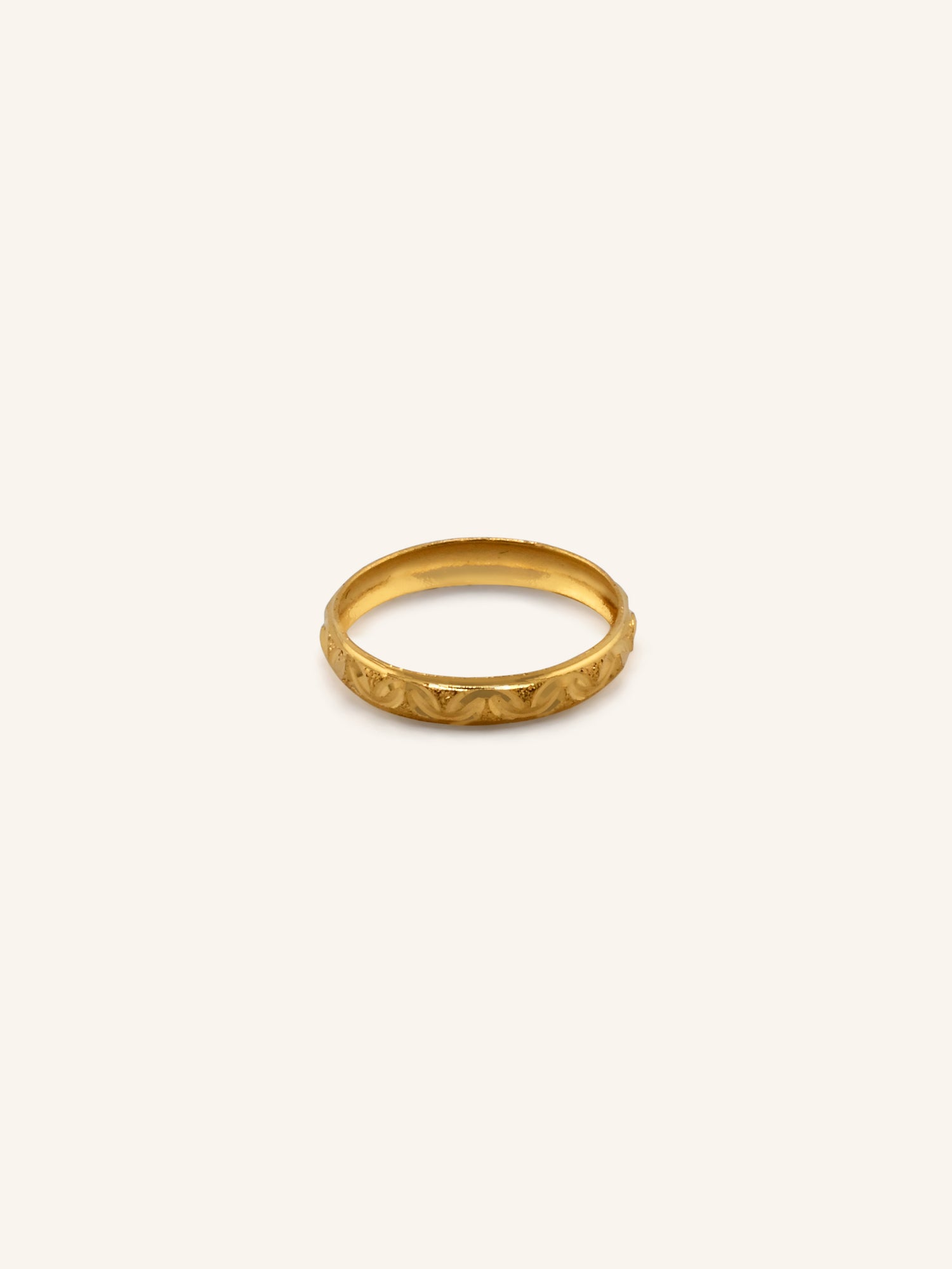 22ct Gold Lightweight Band Ring