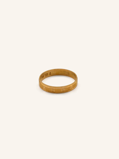 22ct Gold Band Ring