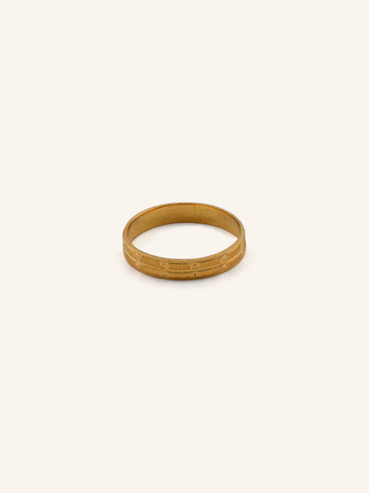 22ct Gold Band Ring