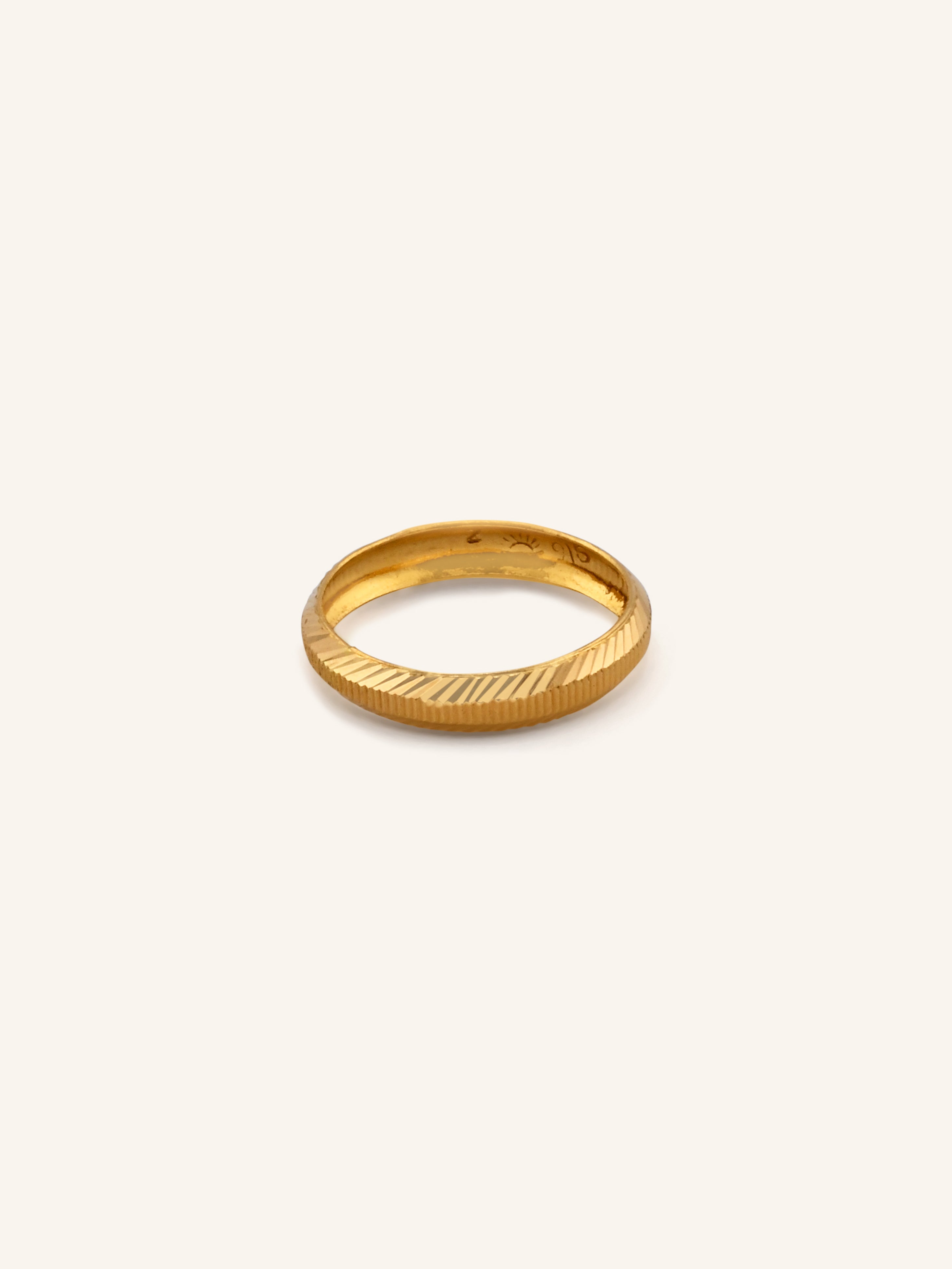 22ct Gold Lightweight Band Ring