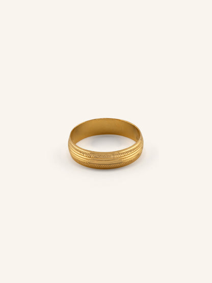 22ct Gold Band Ring
