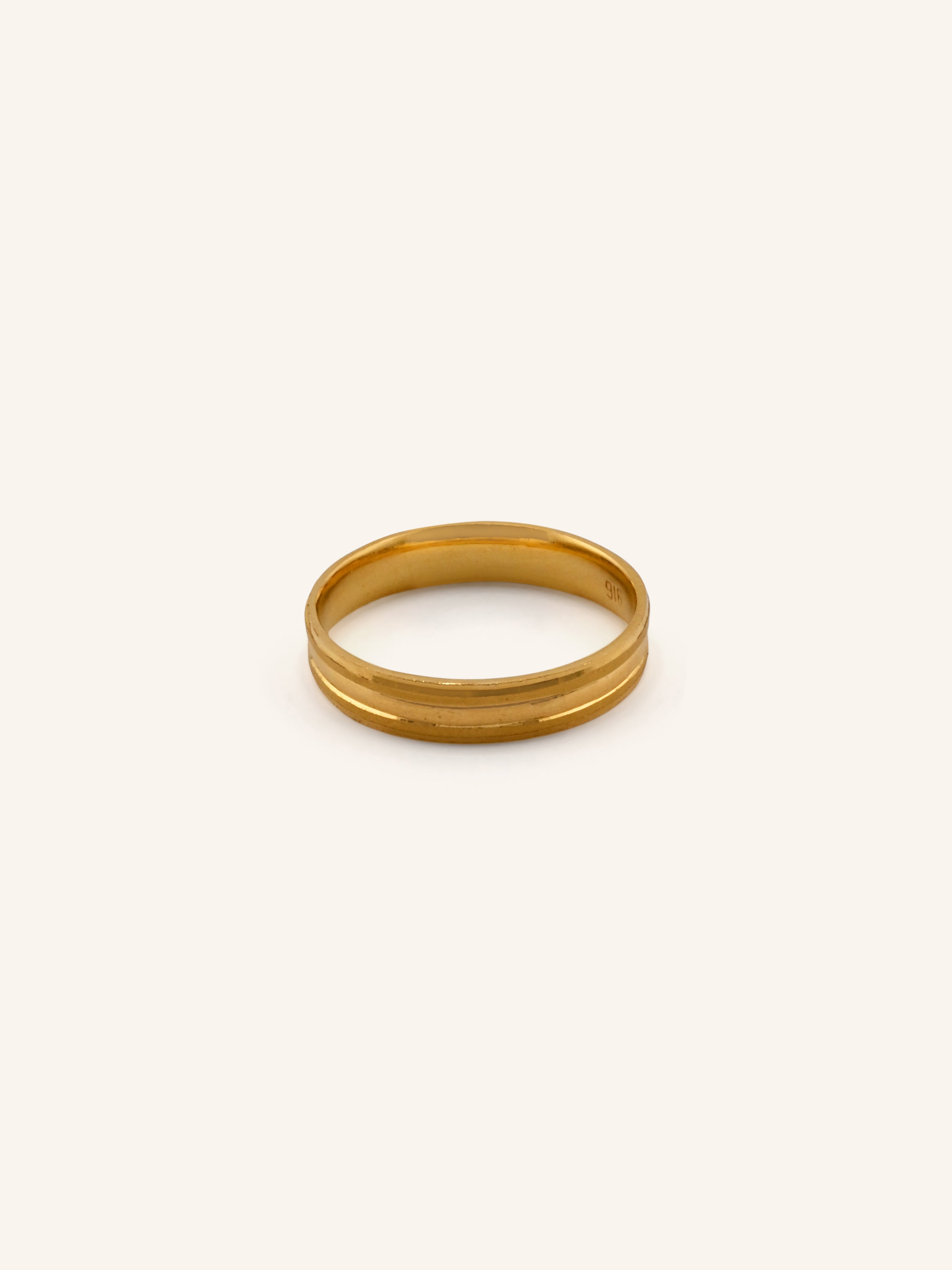22ct Gold Band Ring