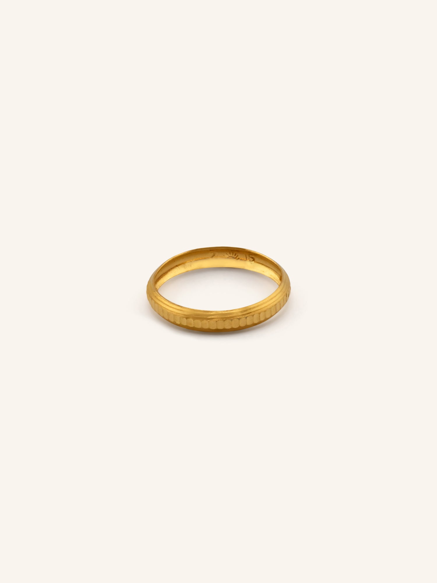22ct Gold Lightweight Band Ring