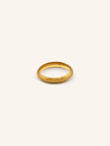 22ct Gold Lightweight Band Ring