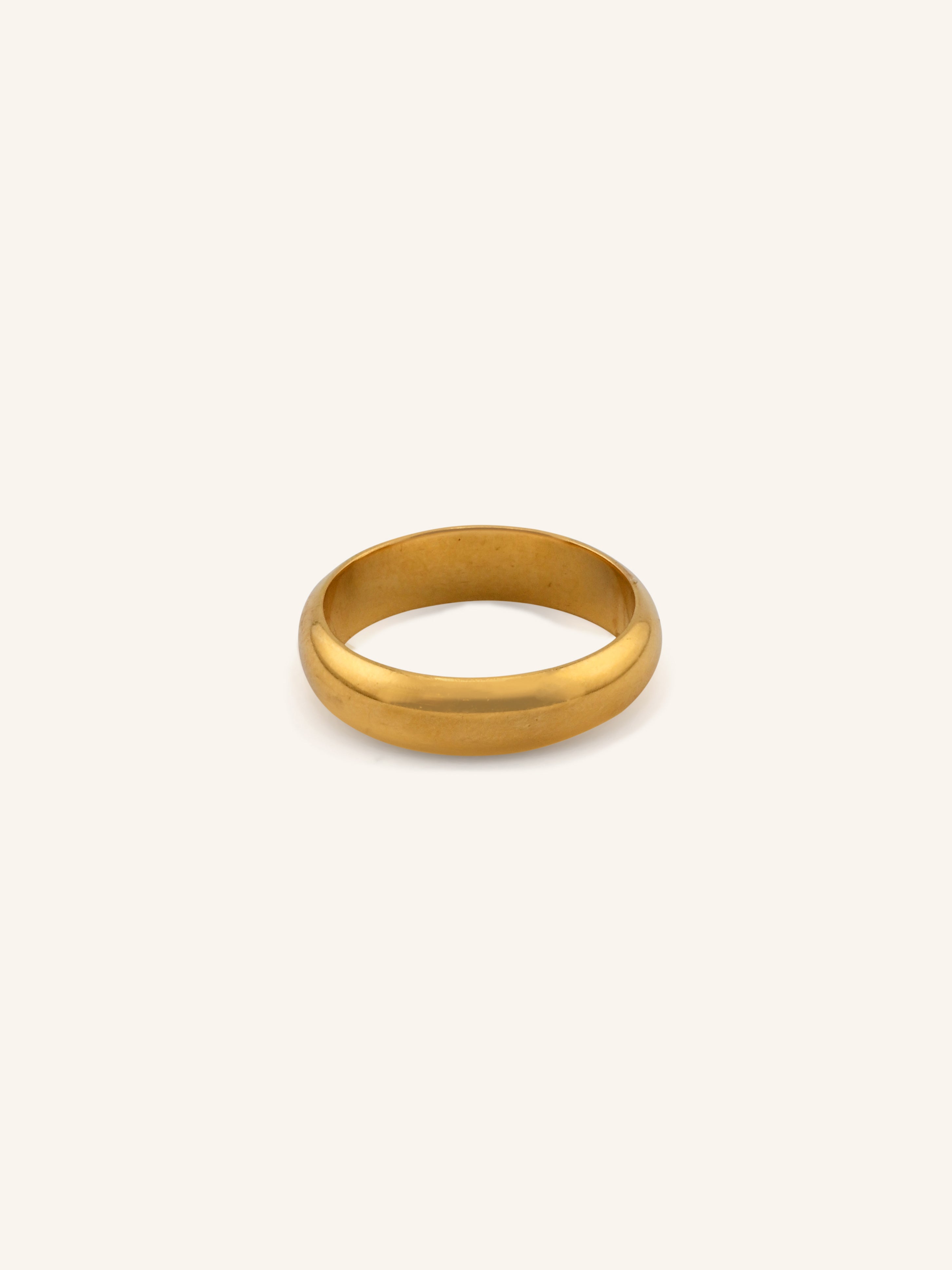 22ct Gold Plain Band Ring