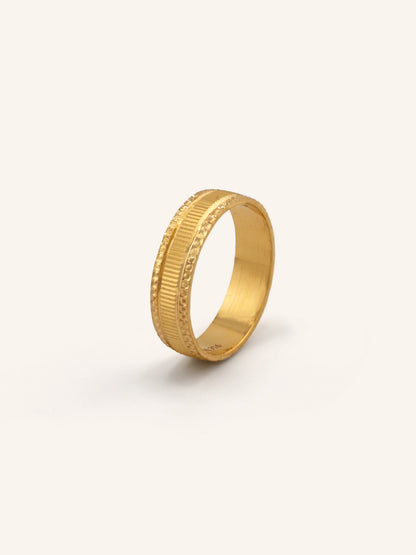 22ct Gold Band Ring