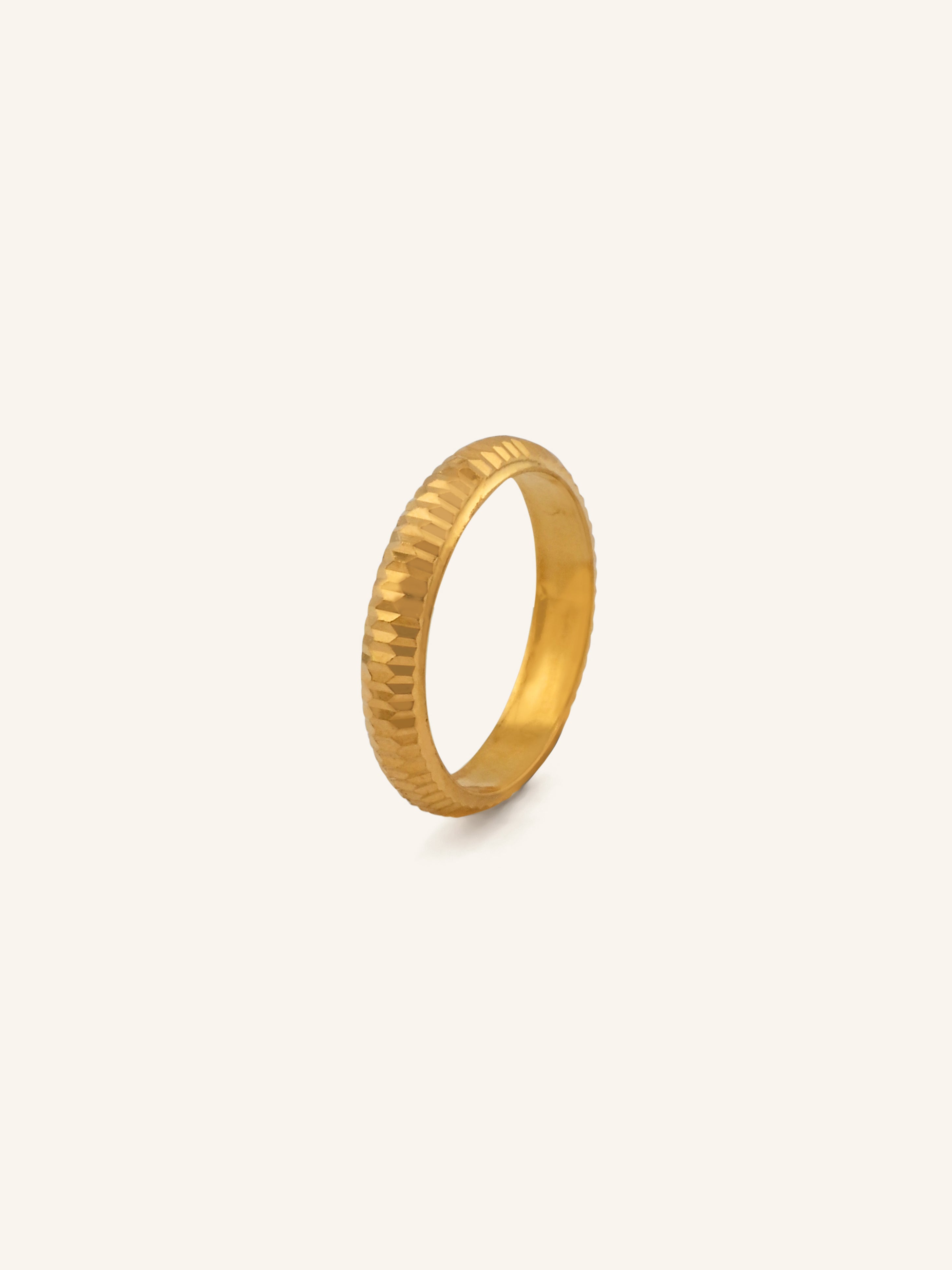 22ct Gold Lightweight Band Ring
