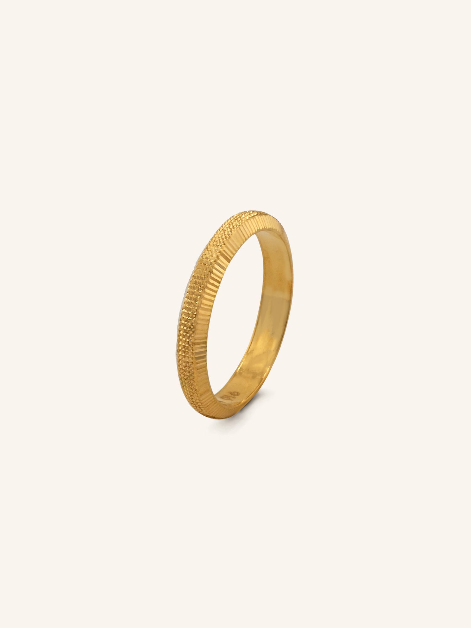 22ct Gold Lightweight Band Ring