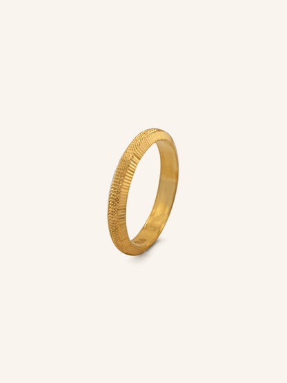 22ct Gold Lightweight Band Ring