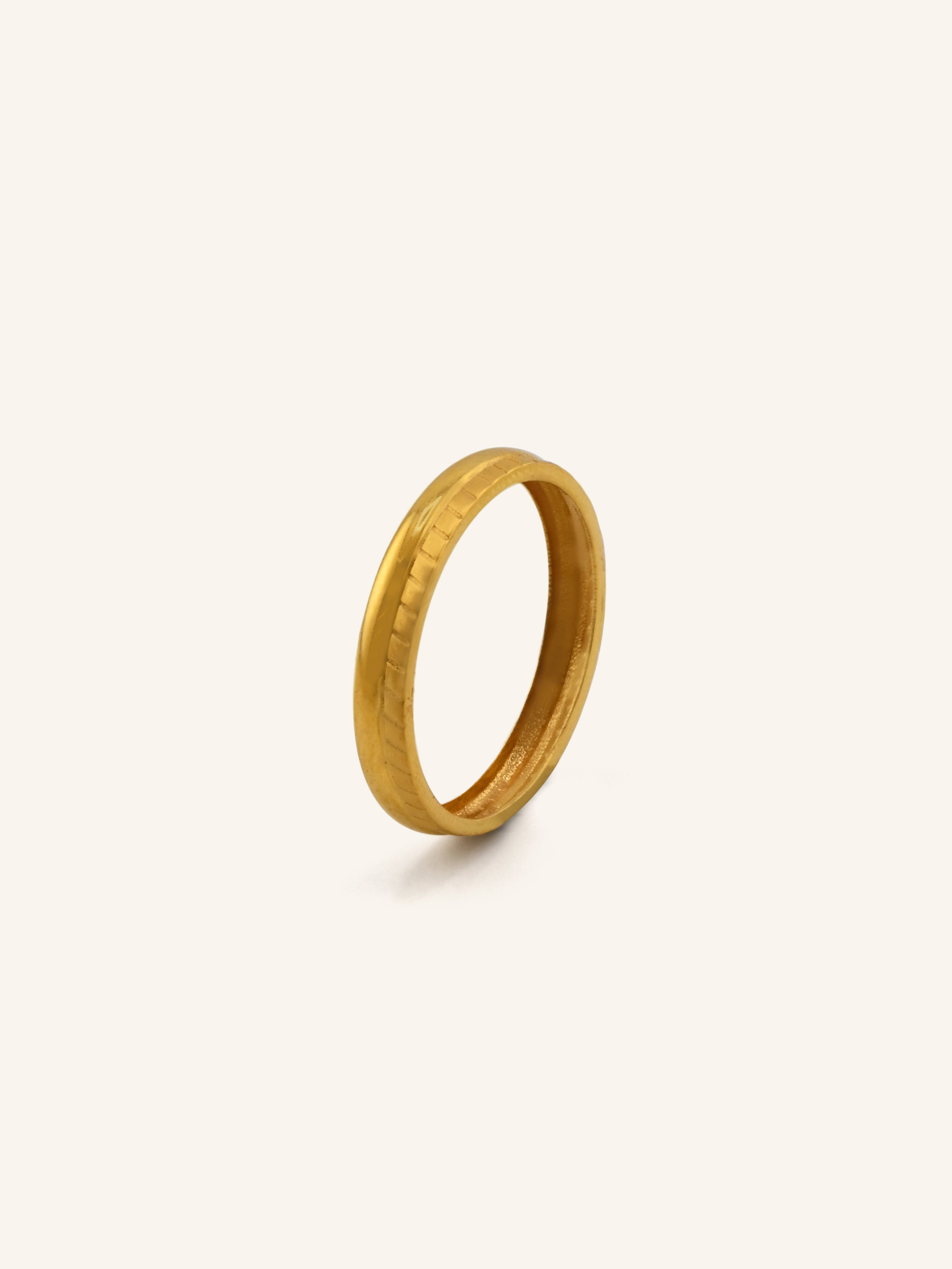 22ct Gold Lightweight Band Ring