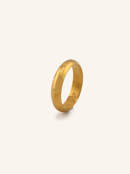 22ct Gold Plain Band Ring