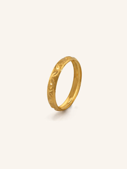 22ct Gold Lightweight Band Ring