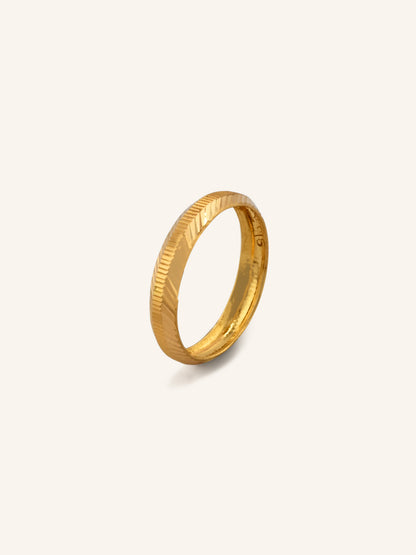 22ct Gold Lightweight Band Ring