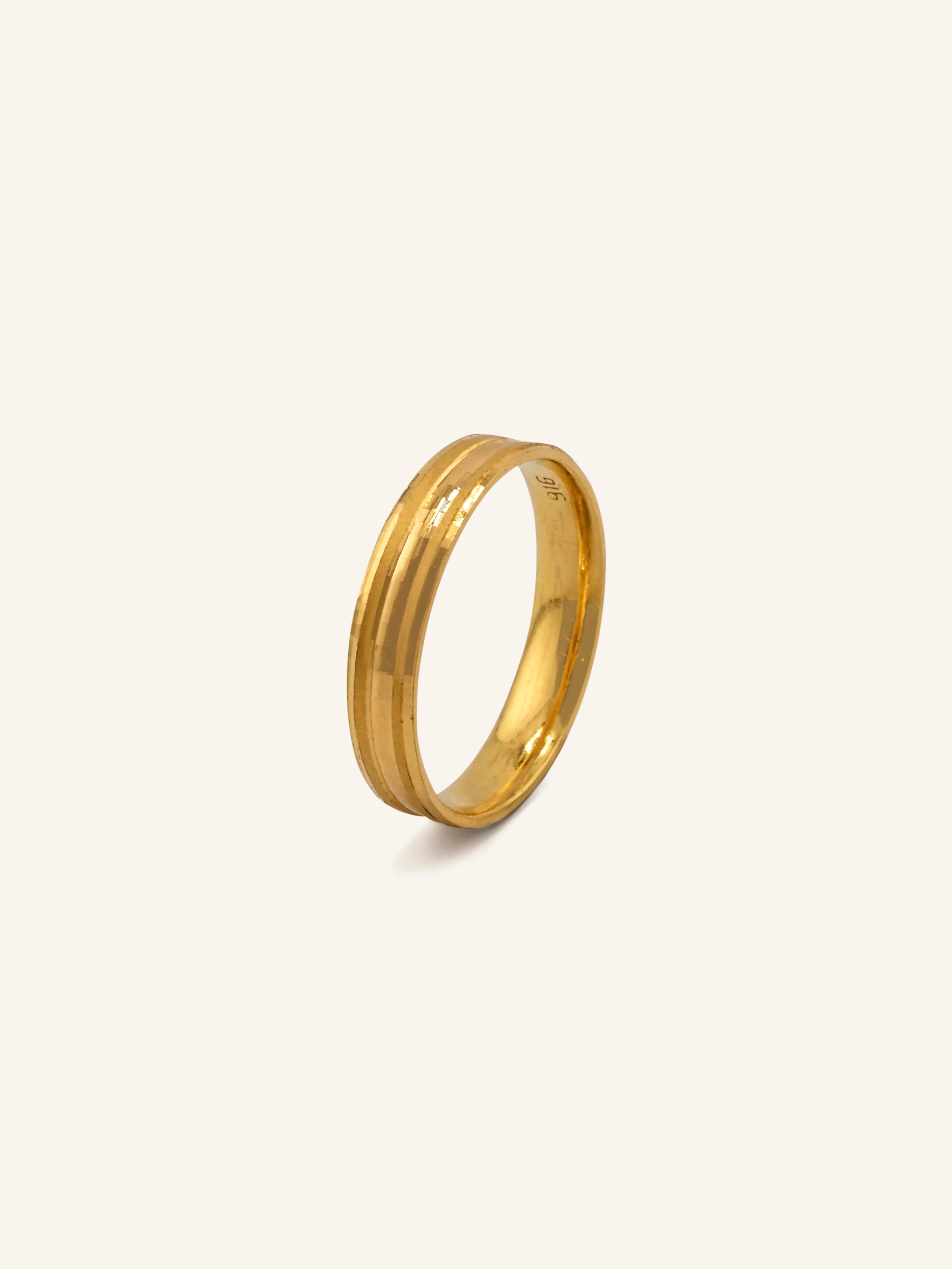22ct Gold Band Ring