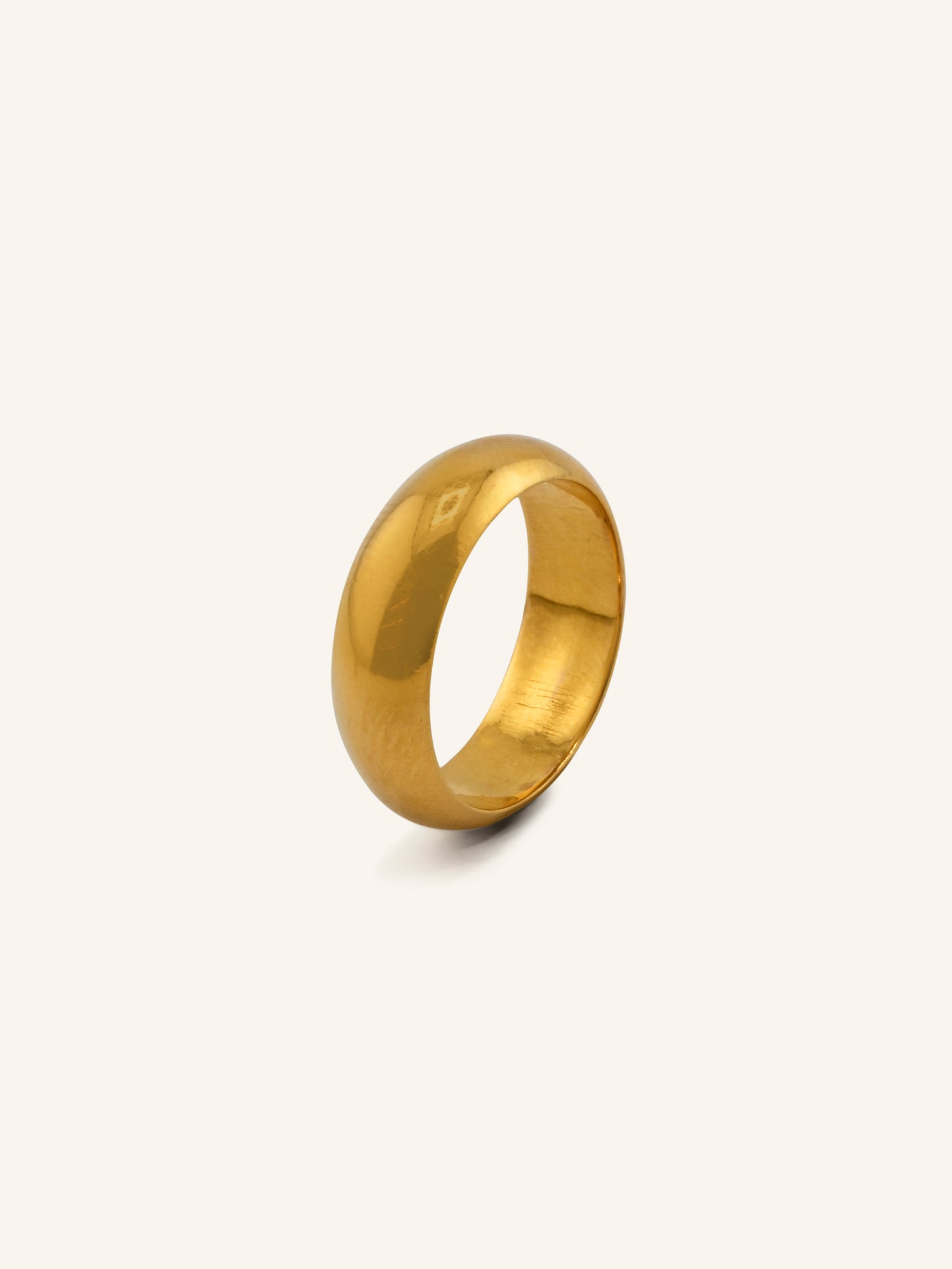 22ct Gold Plain Band Ring
