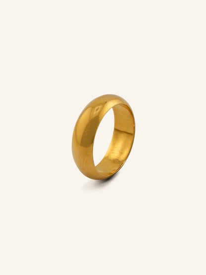 22ct Gold Plain Band Ring
