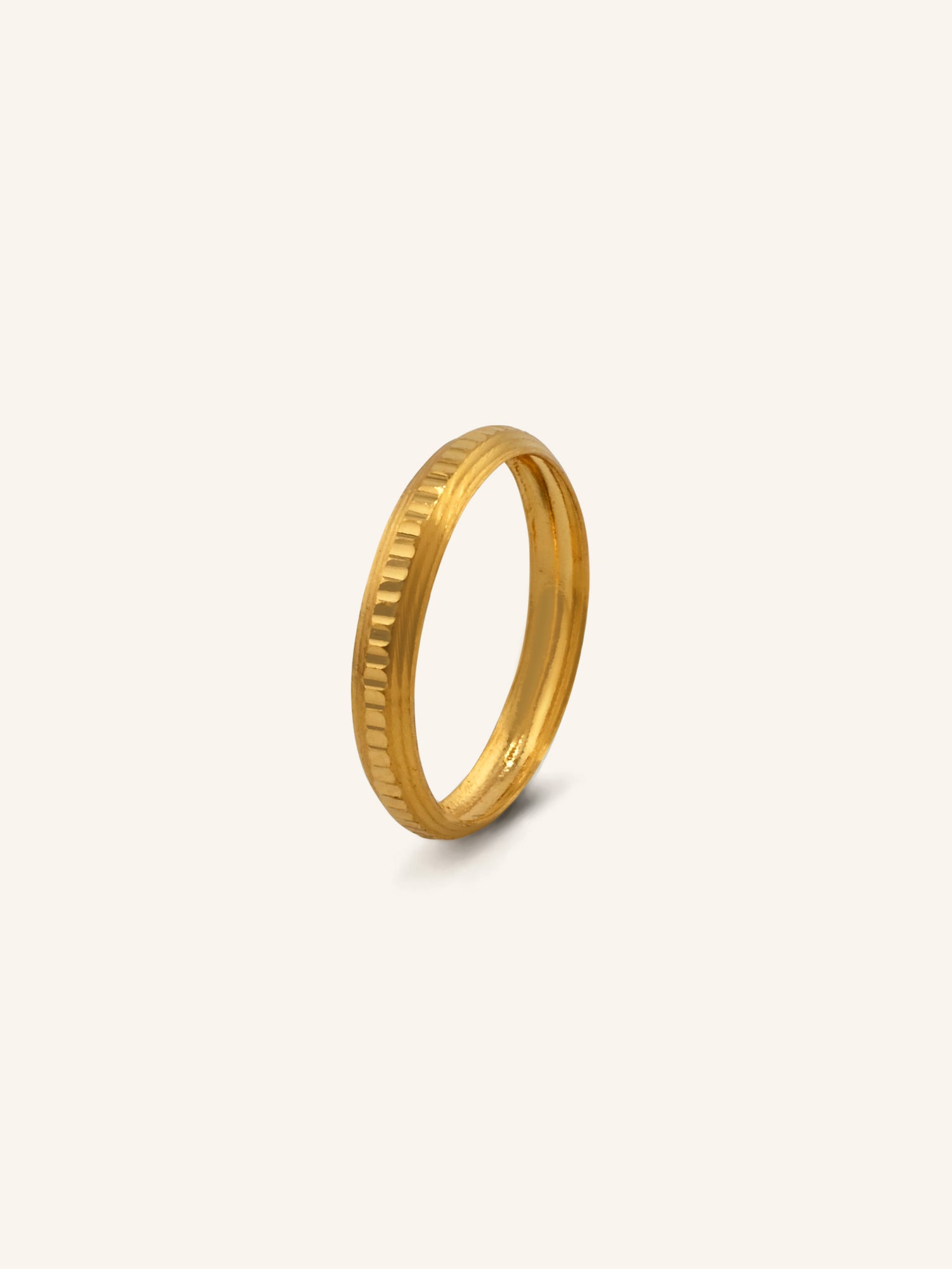 22ct Gold Lightweight Band Ring