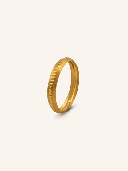 22ct Gold Lightweight Band Ring