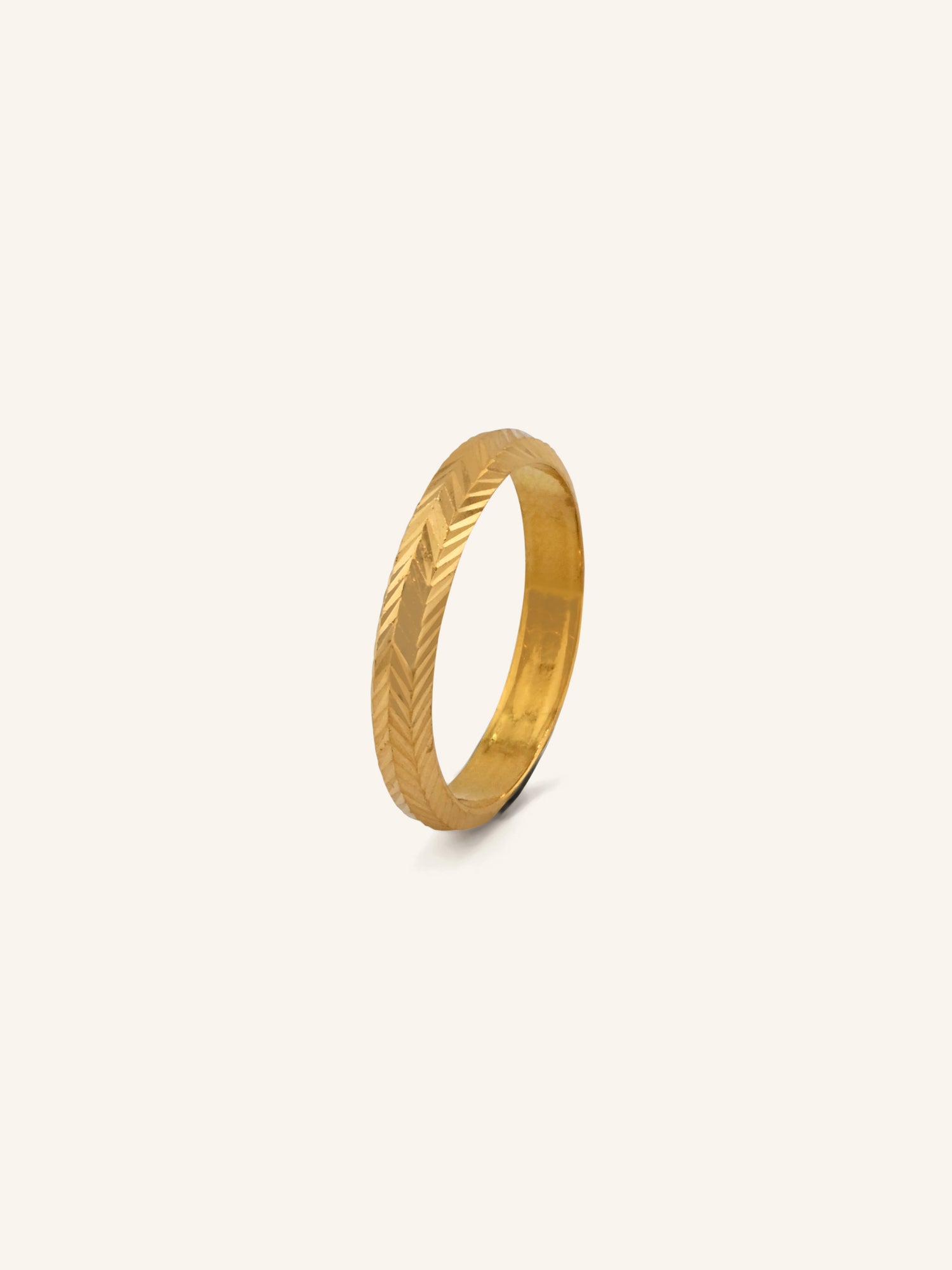 22ct Gold Lightweight Band Ring