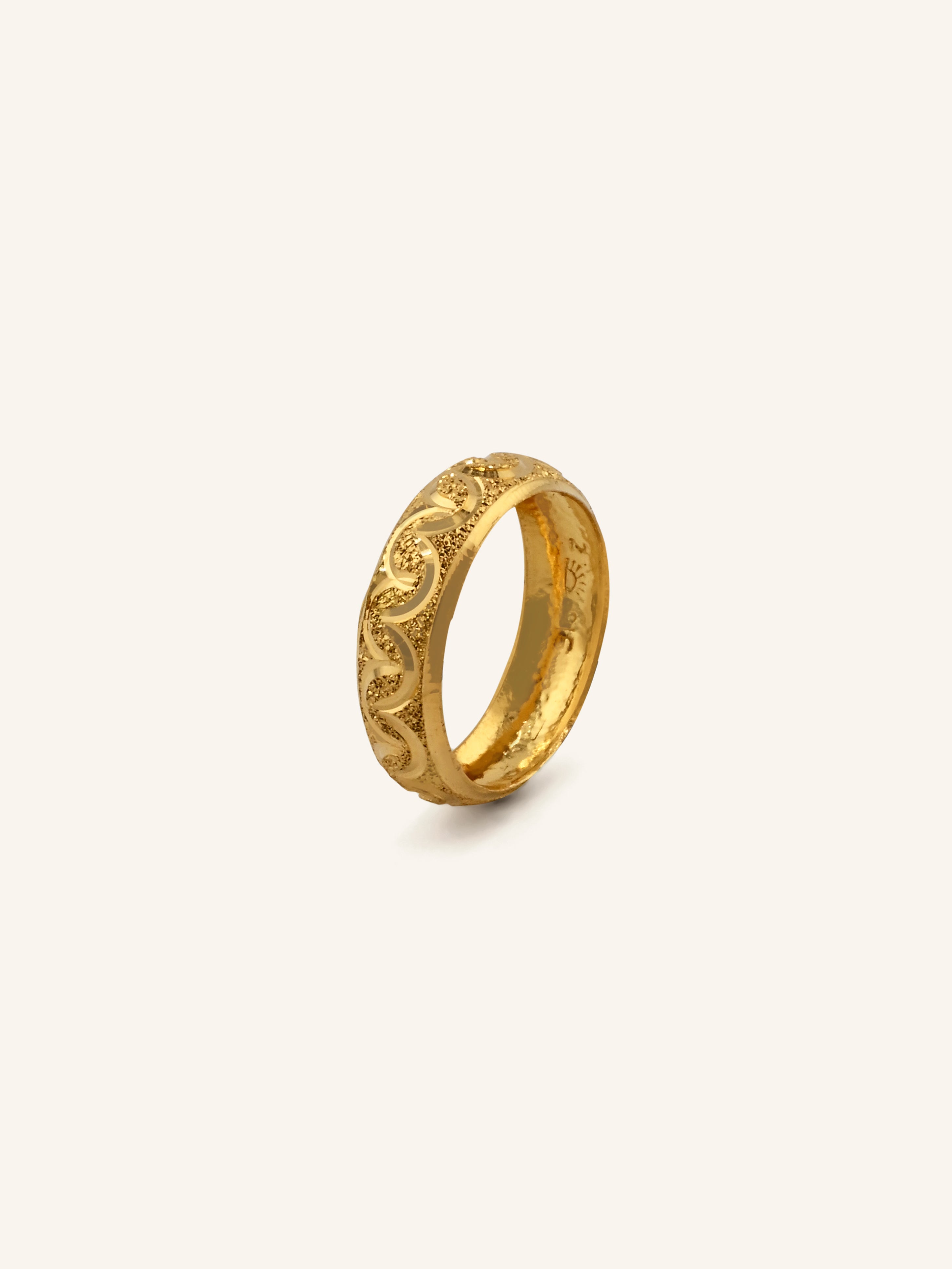 22ct Gold Lightweight Band Ring