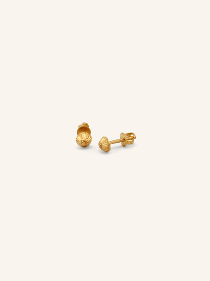 22ct Gold Stud Earrings