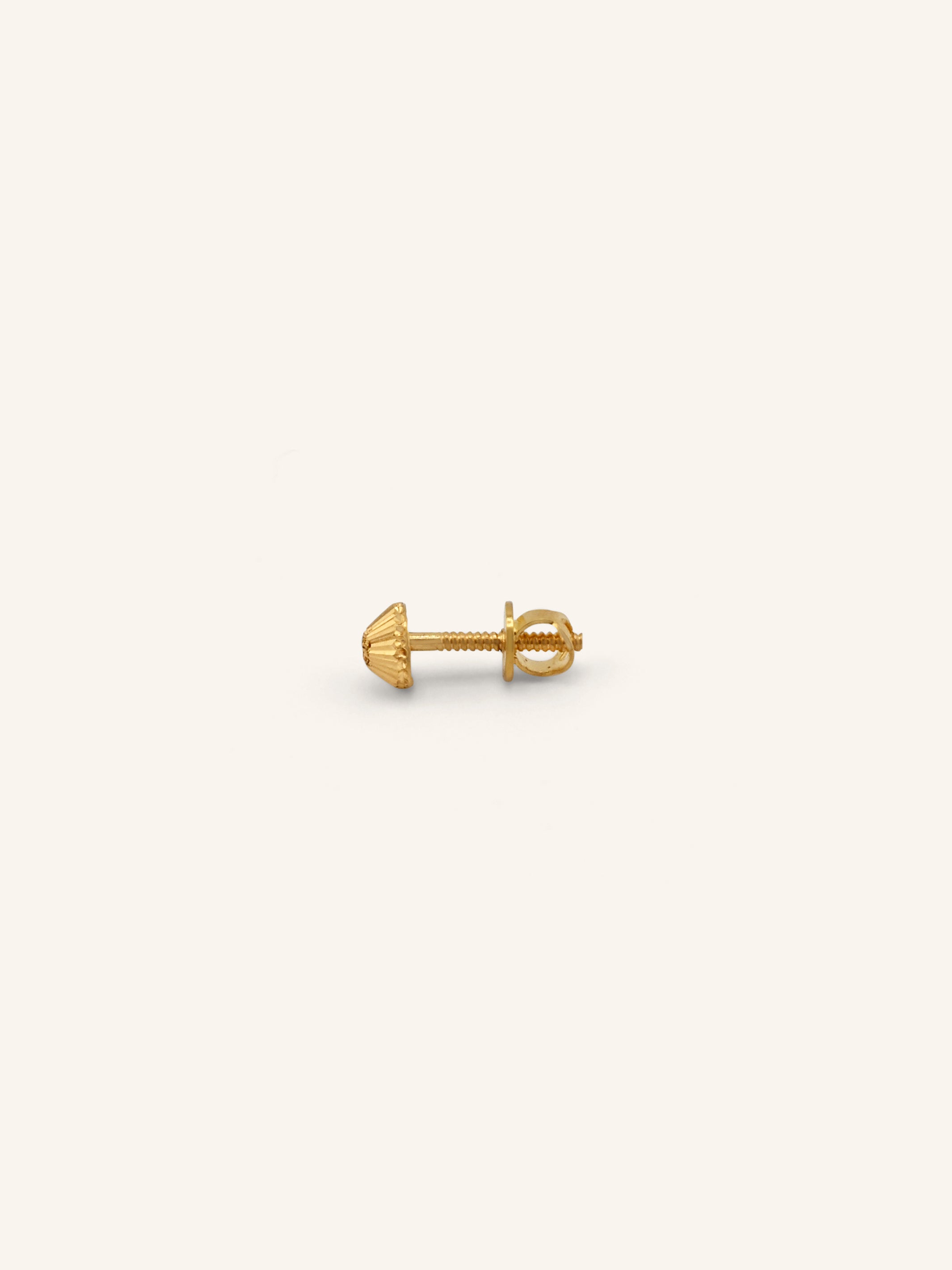 22ct Gold Stud Earrings