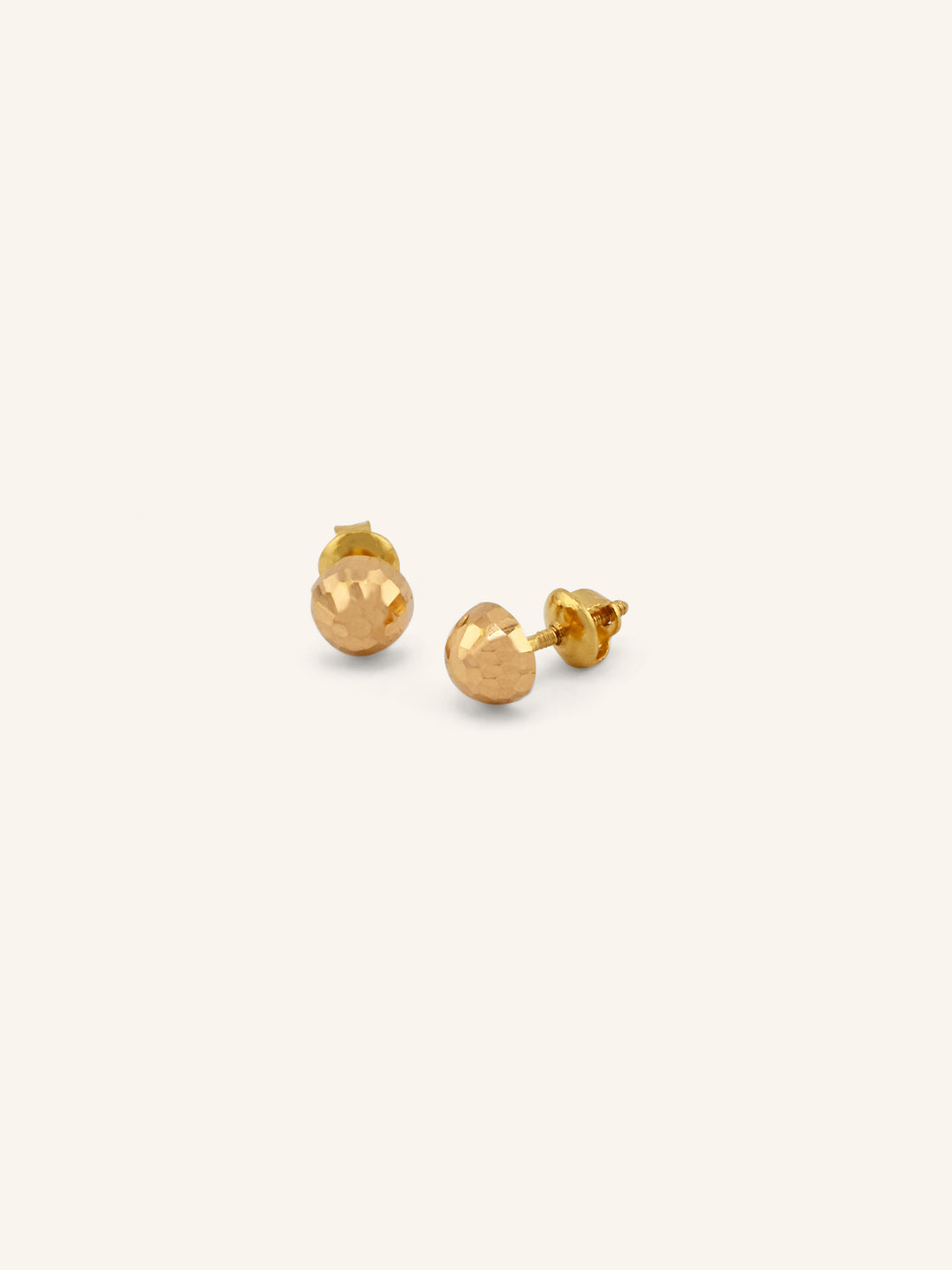 22ct Gold Stud Earrings