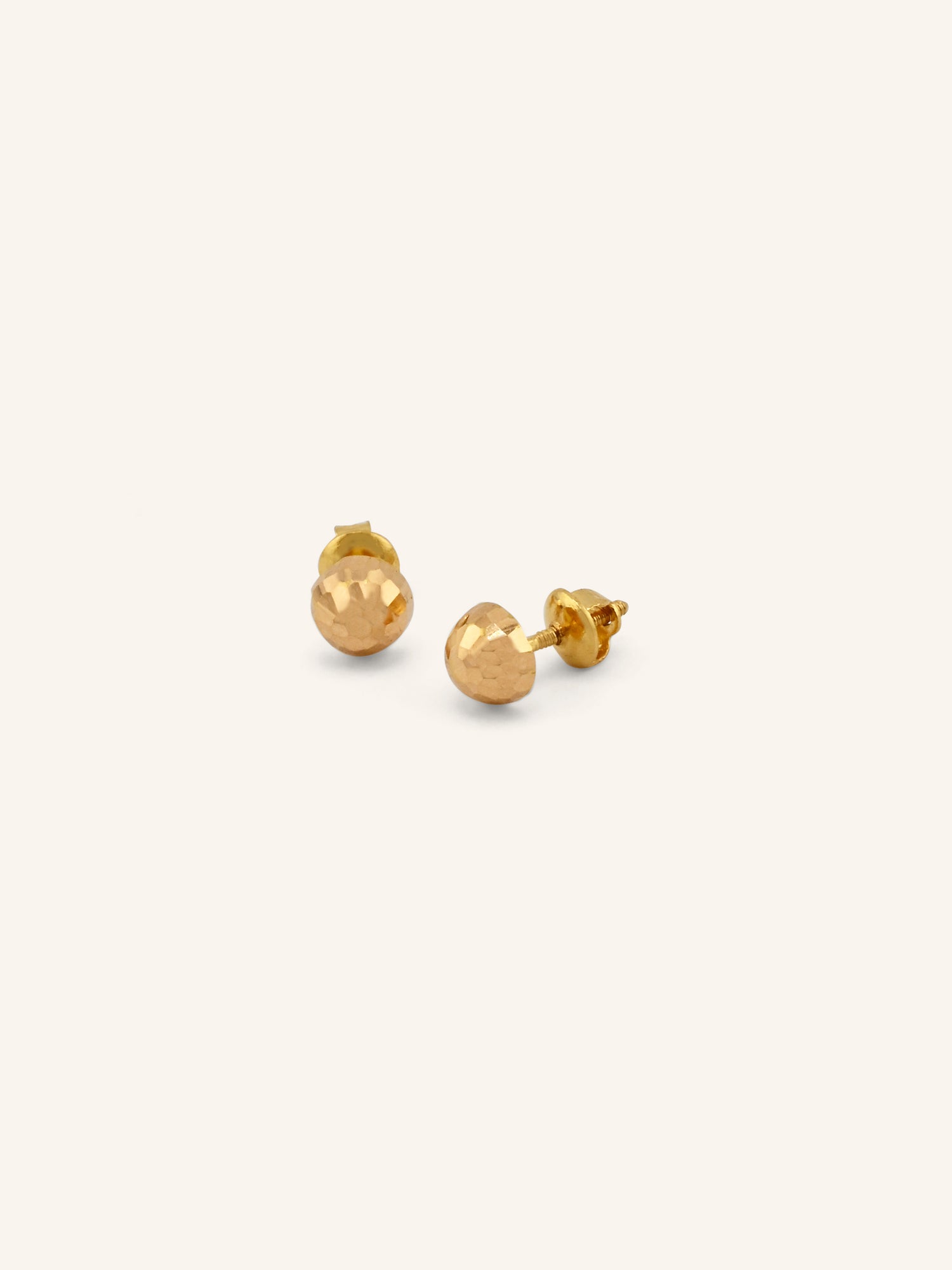 22ct Gold Stud Earrings