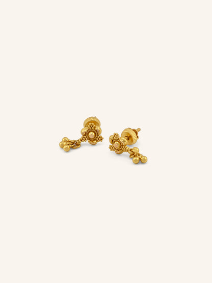 22ct Gold Stud Earrings