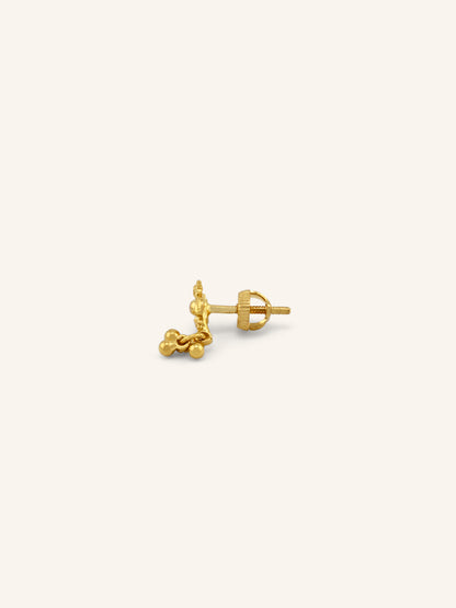 22ct Gold Stud Earrings