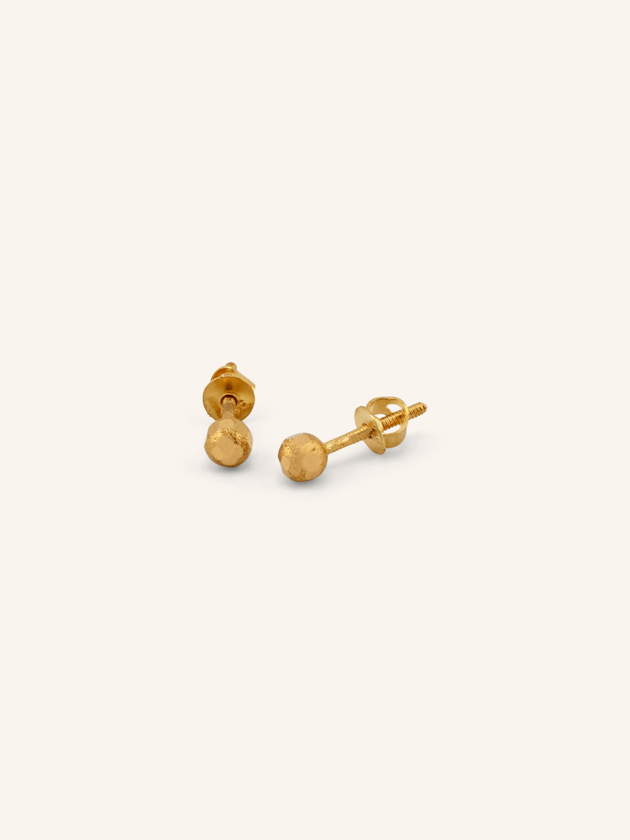 22ct Gold Stud Earrings