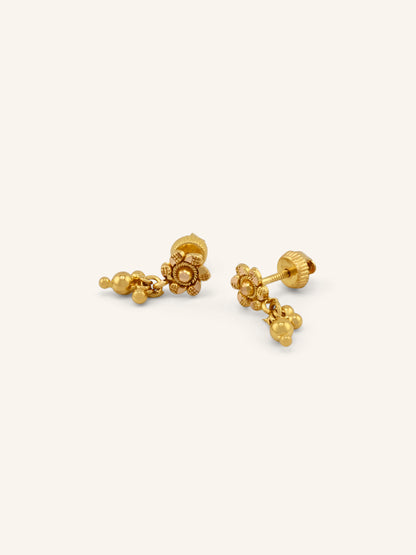 22ct Gold Stud Earrings