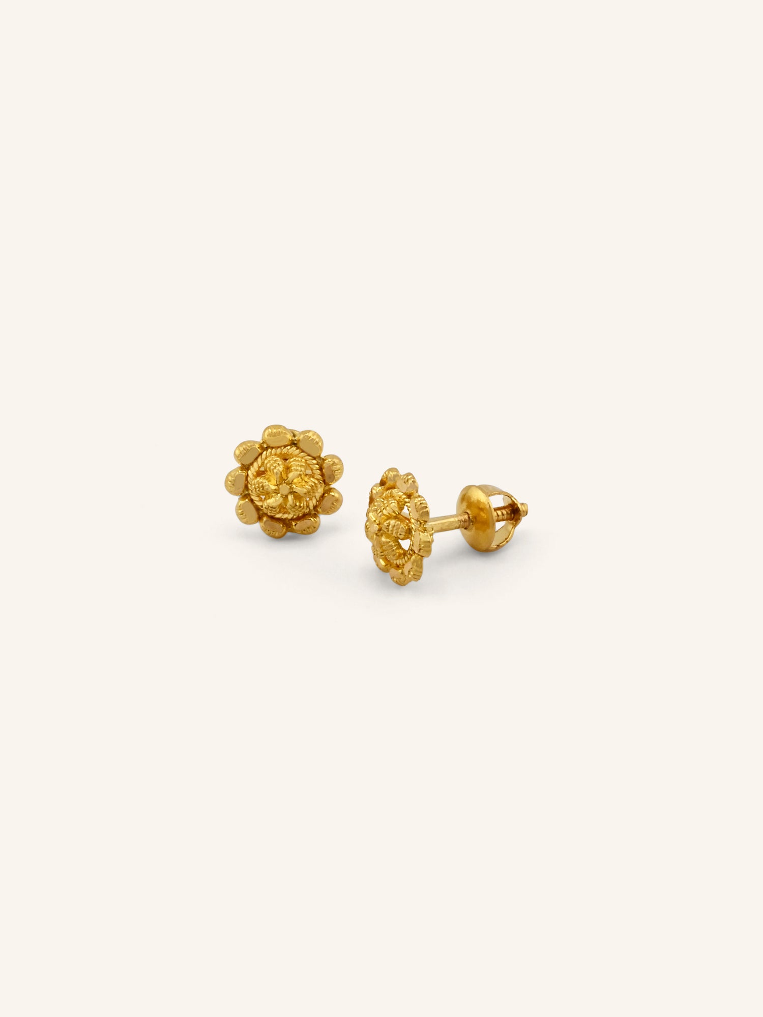 22ct Gold Filigree Tops