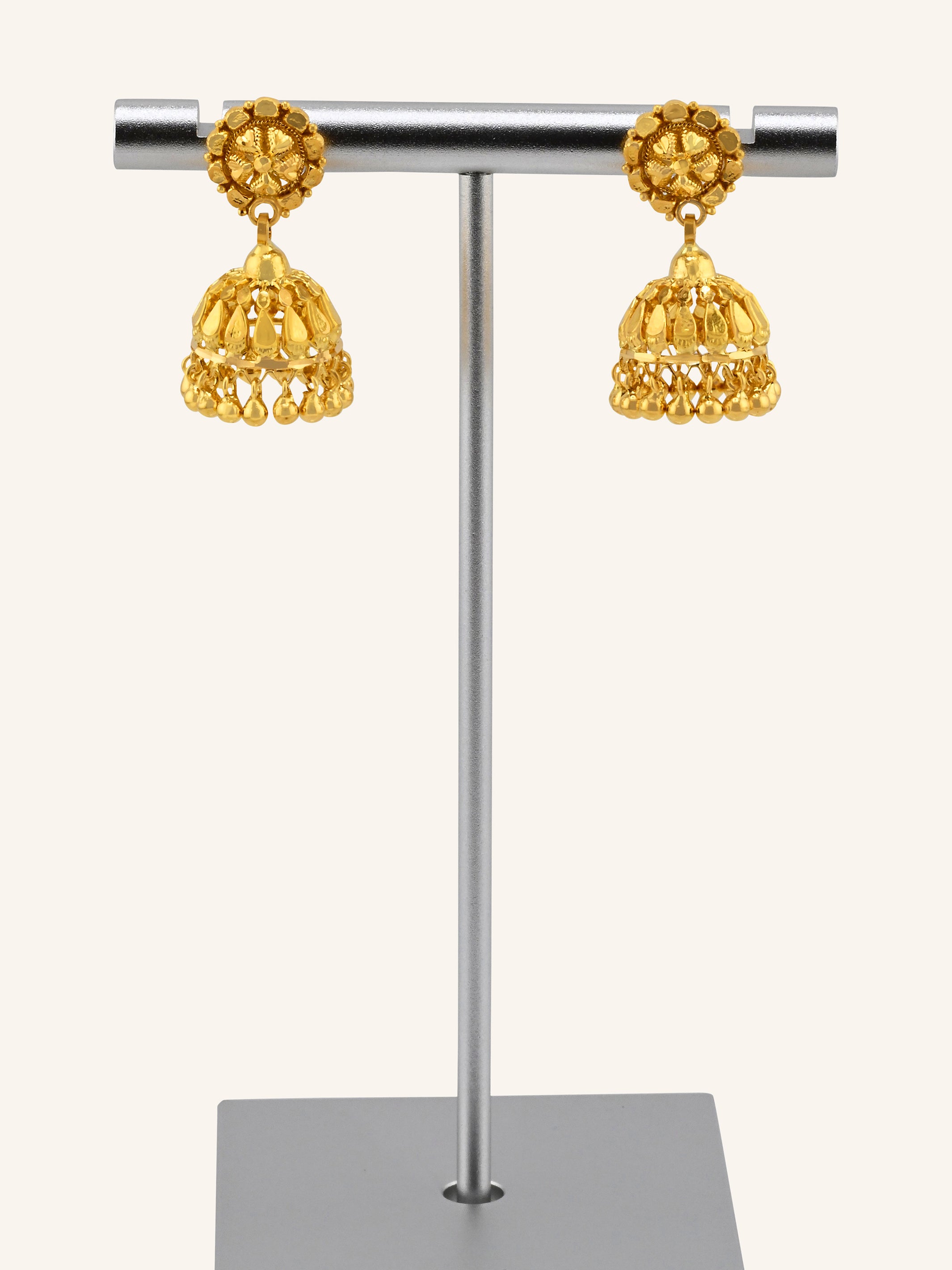 22ct Gold Jhumka Earring